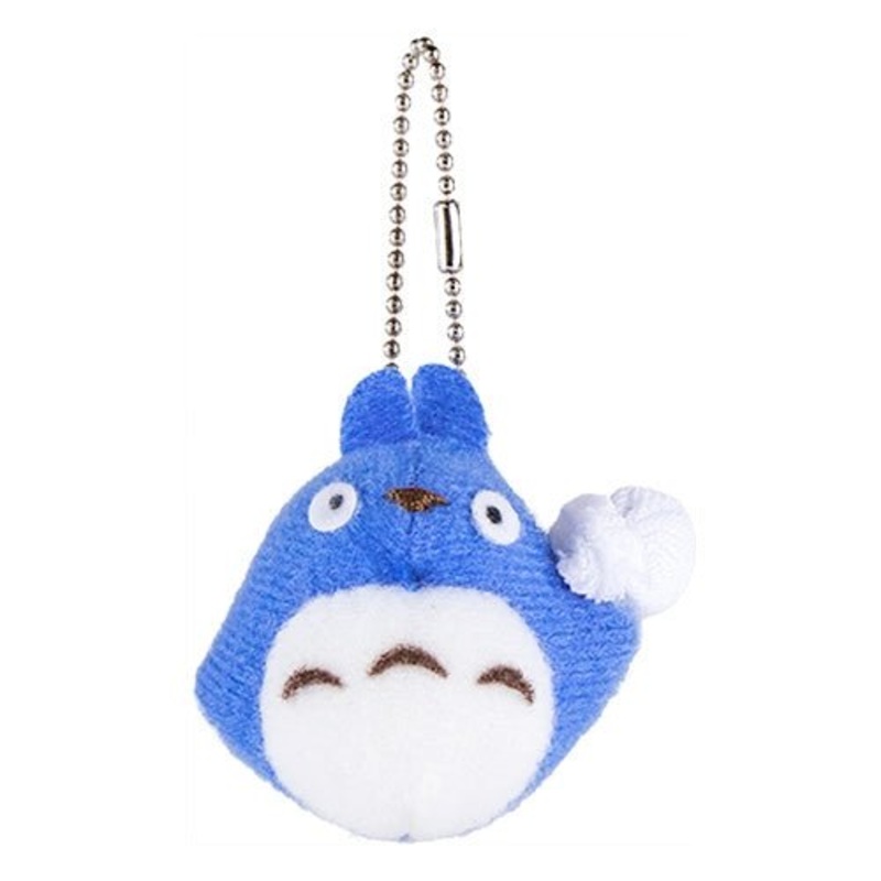 [Studio Ghibli] Mini Plush Blue Totoro Keychain