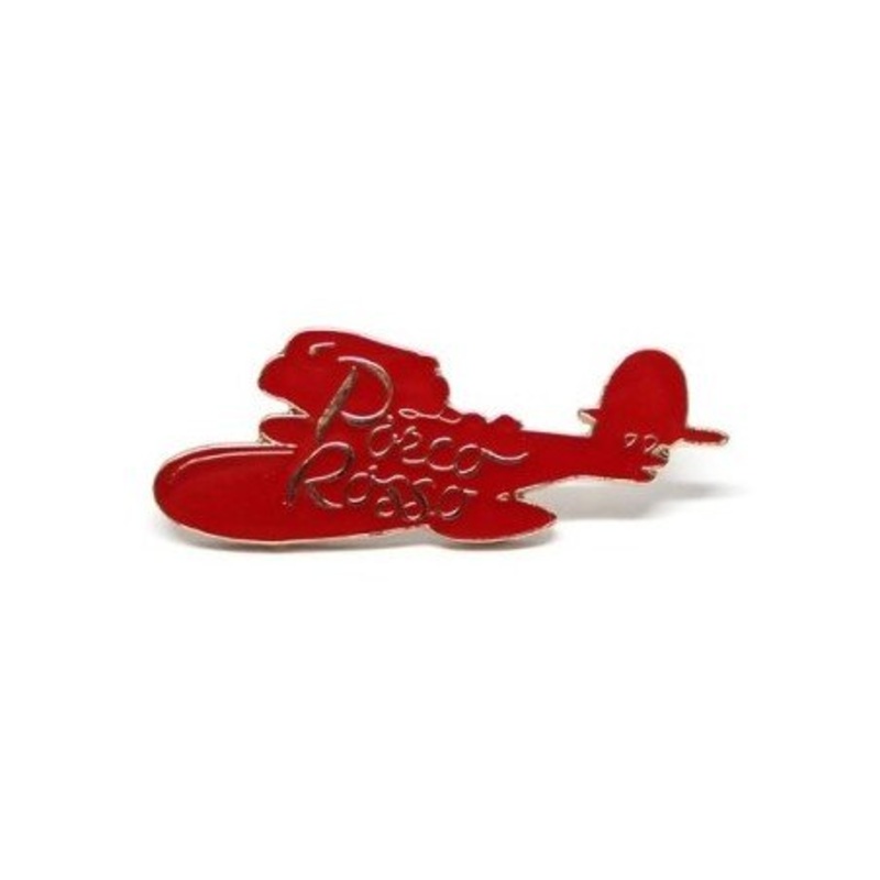 [Studio Ghibli] Porco Rosso Red Pins Hydraplane Ghibli Pins