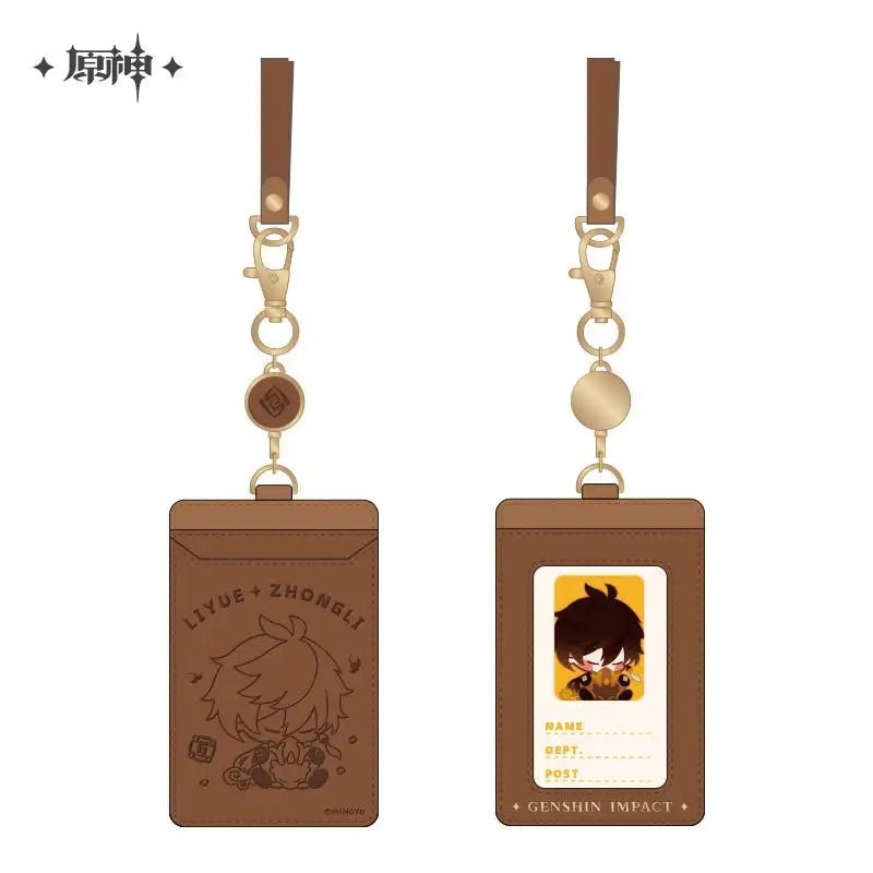 [Genshin Impact] Badge & ID Tag Character Series Card Zhongli