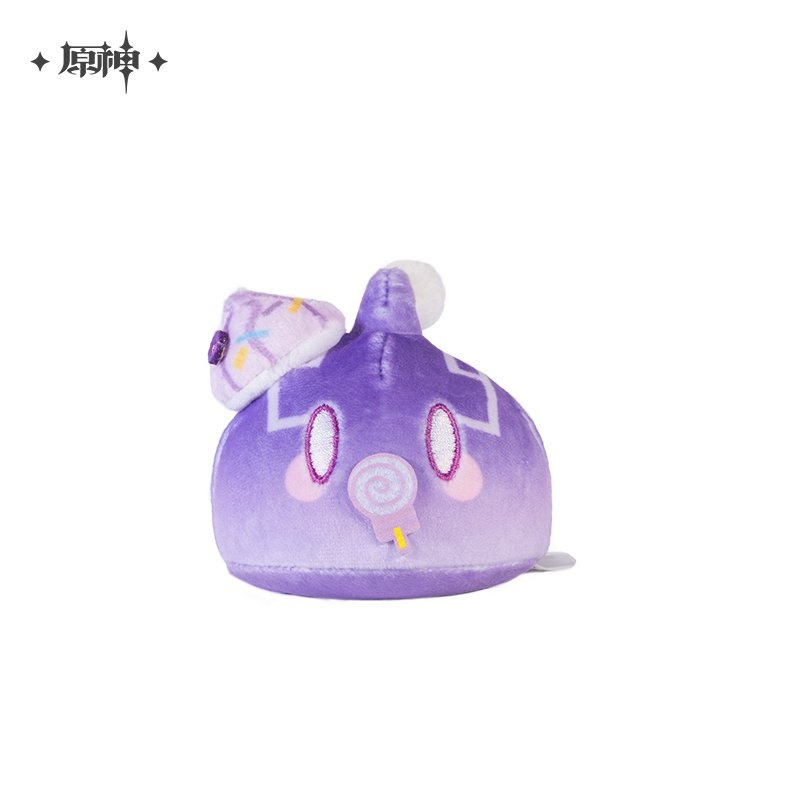 [Genshin Impact] Slime Dessert Party Series Plush Toy – Electro Slime & Blueberry Candy