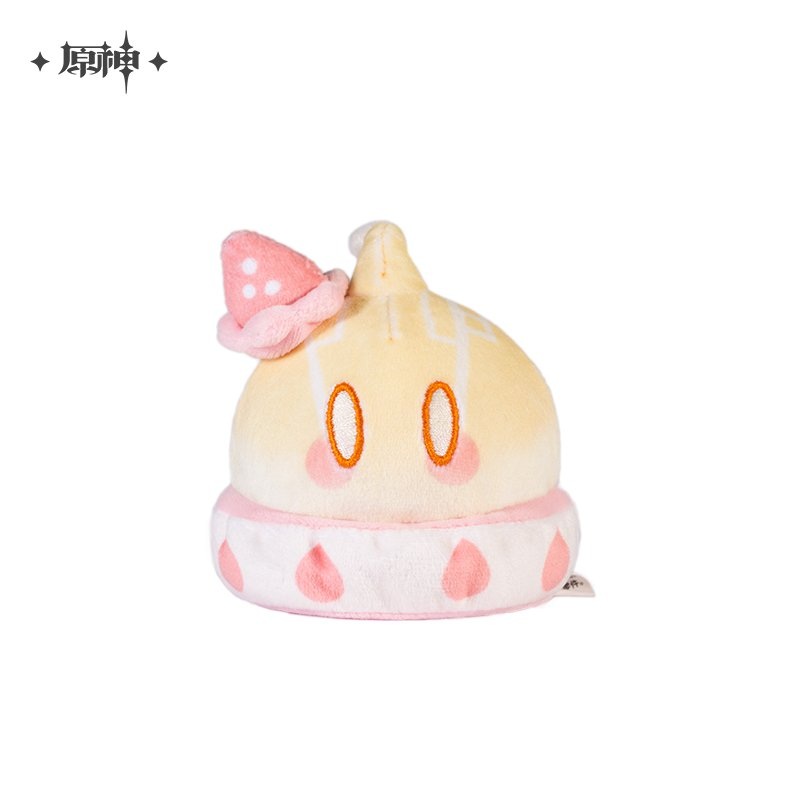 [Genshin Impact] Slime Dessert Party Series Plush Toy – Mutant Electro Slime & Strawberry Cake