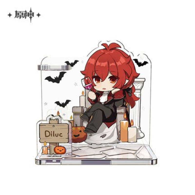 [Genshin Impact] Wicked Halloween Costumes Series – Pen Holder Acrylic Stand Diluc