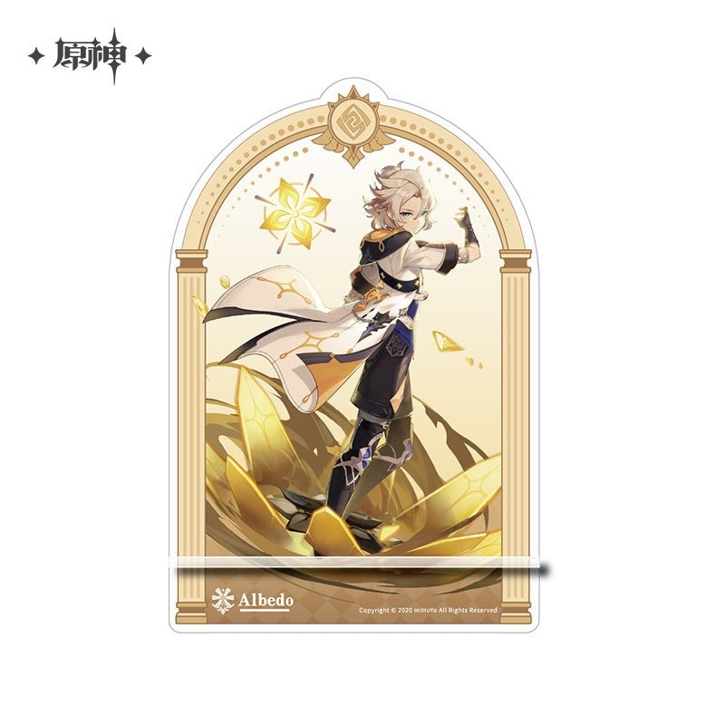 [Genshin Impact] Wish Banner Series – Phone Holder Albedo – Kreideprinz