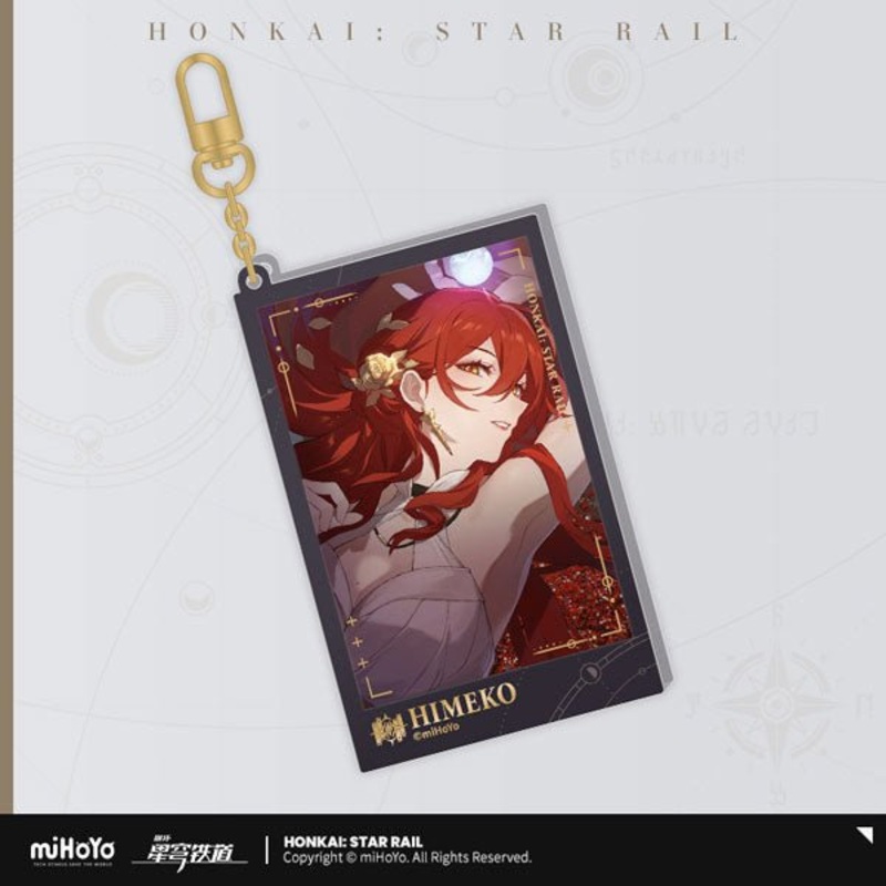 [Honkai Star Rail] Countdown Series Glitter Acrylic Keychain Himeko