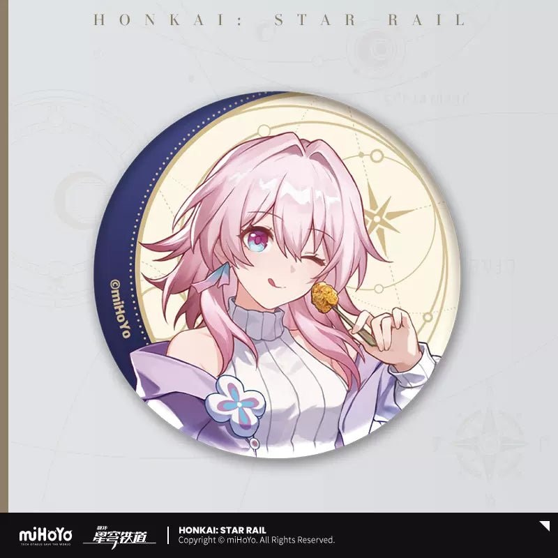 [Honkai Star Rail] Delicious Sailing Series Can Badge March 7th Version B