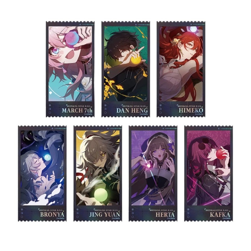 [Honkai Star Rail] Departure Countdown Series Commemorative Hologram Ticket Set