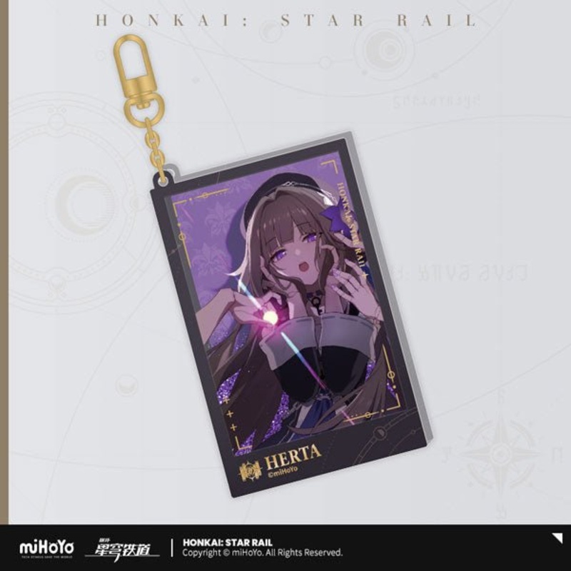 [Honkai Star Rail] Departure Countdown Series Glitter Acrylic Keychain Herta