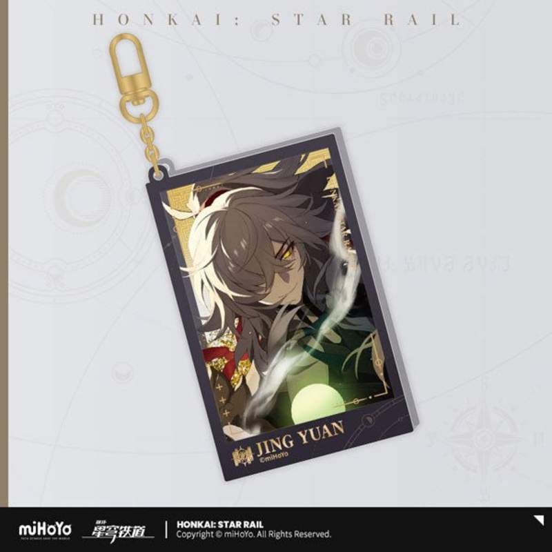 [Honkai Star Rail] Departure Countdown Series Glitter Acrylic Keychain Jing Yuan