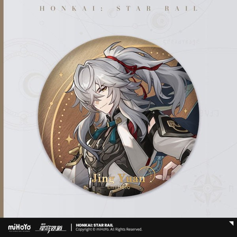 [Honkai Star Rail] Interstellar Journey Series Can Badge Jing Yuan