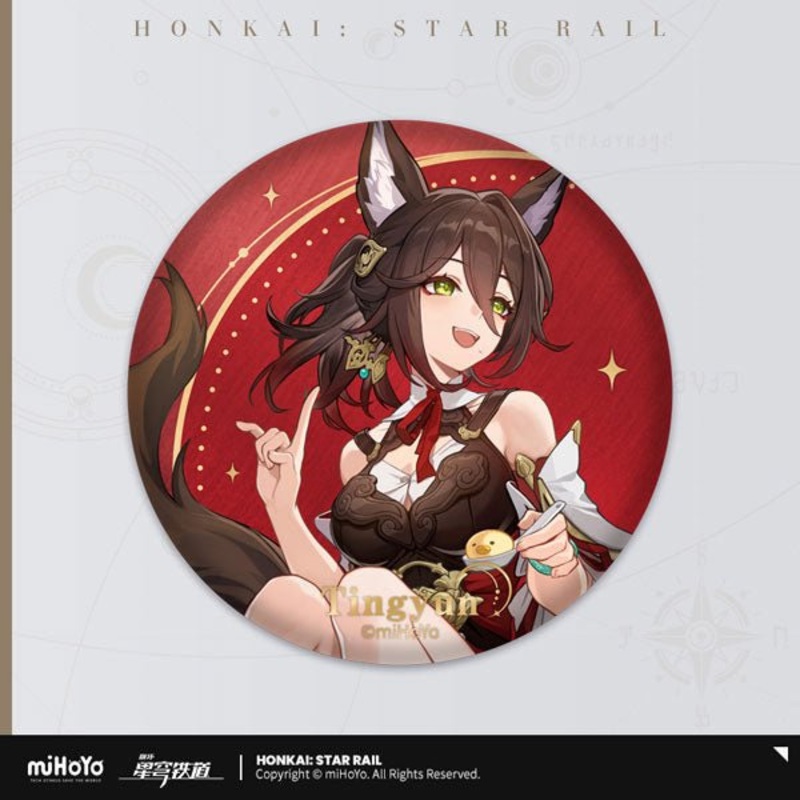 [Honkai Star Rail] Interstellar Journey Series Can Badge Tingyun