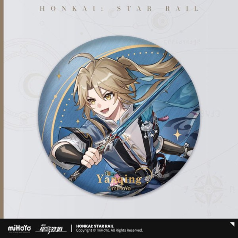 [Honkai Star Rail] Interstellar Journey Series Can Badge Yanqing