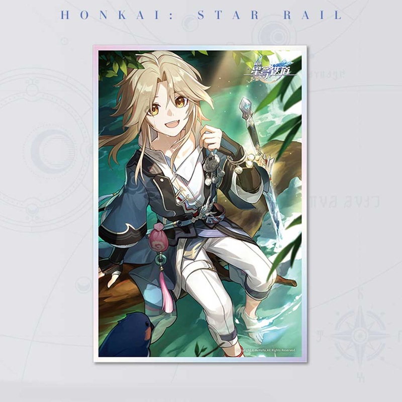 [Honkai Star Rail] Light Cone Series Acrylic Shikishi – River Flows in Spring Yanqing