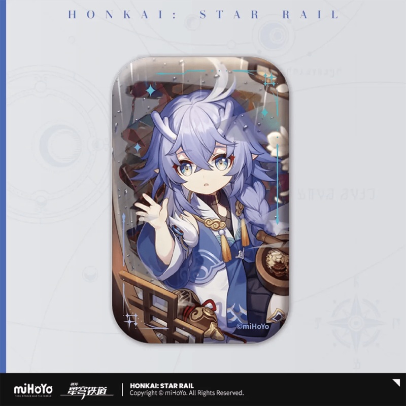 [Honkai Star Rail] Light Cone Series Rectangle Can Badge – Bailu