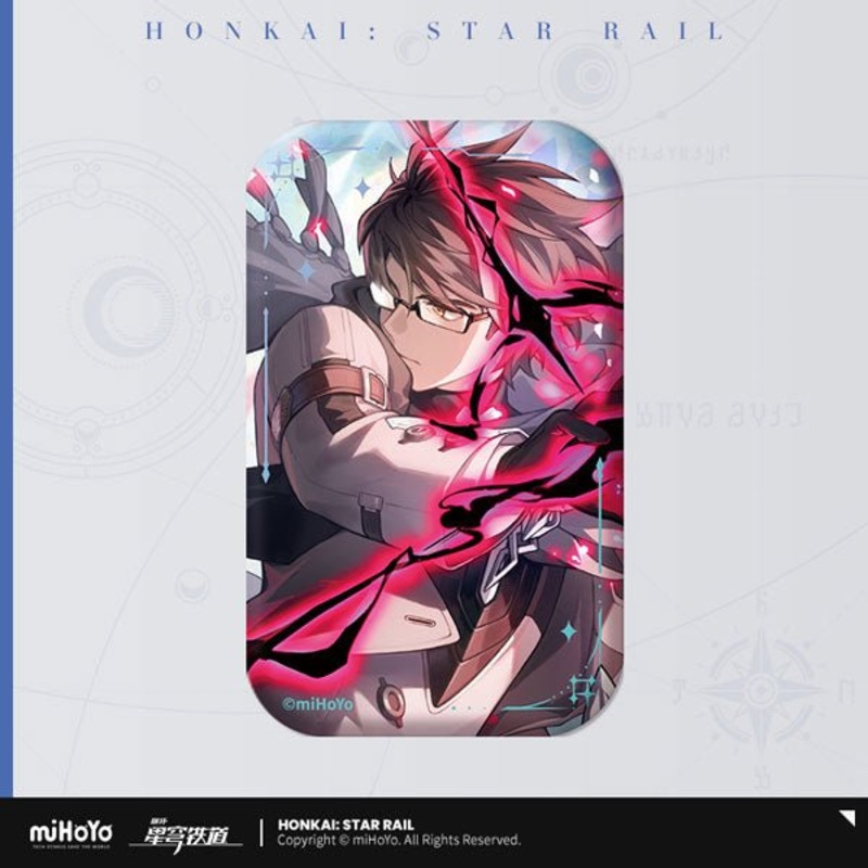 [Honkai Star Rail] Light Cone Series Rectangle Can Badge In the Name of the World Welt