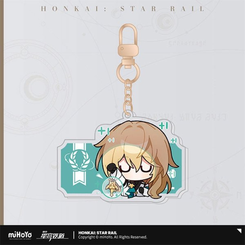 [Honkai Star Rail] Pom-Pom Pavilion Series Acrylic Keychain Chibi – Luocha