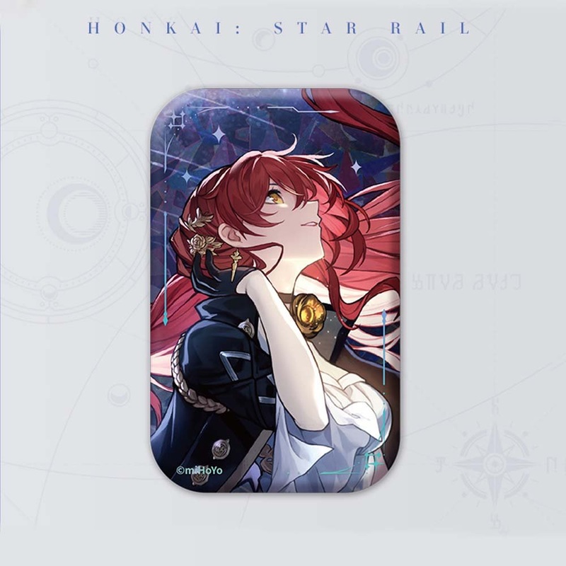 [Honkai Star Rail] Rectangle Light Cone Can Badge – Himeko