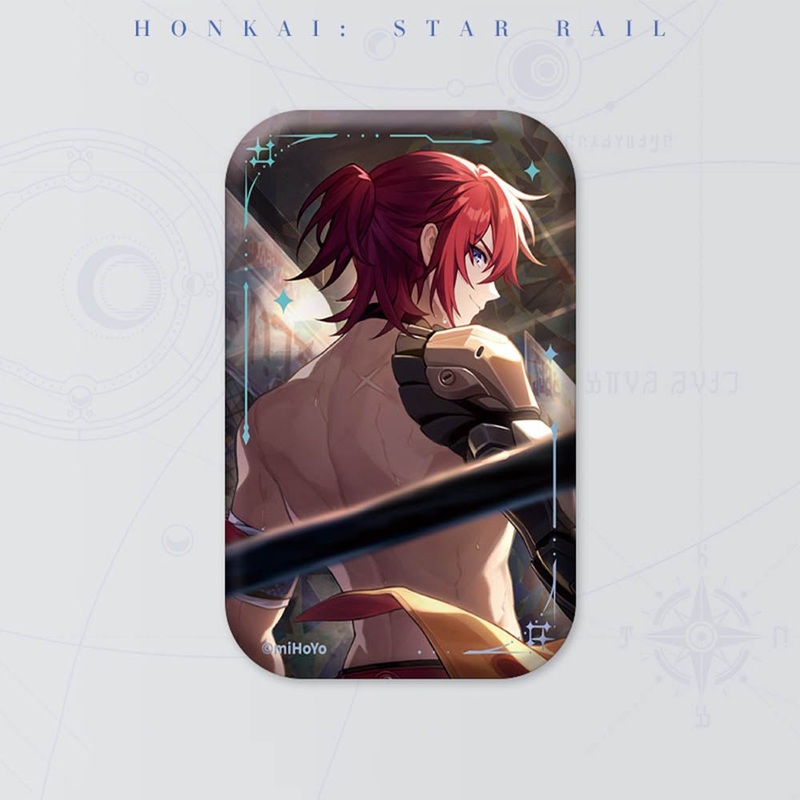 [Honkai Star Rail] Rectangle Light Cone Can Badge – Luka