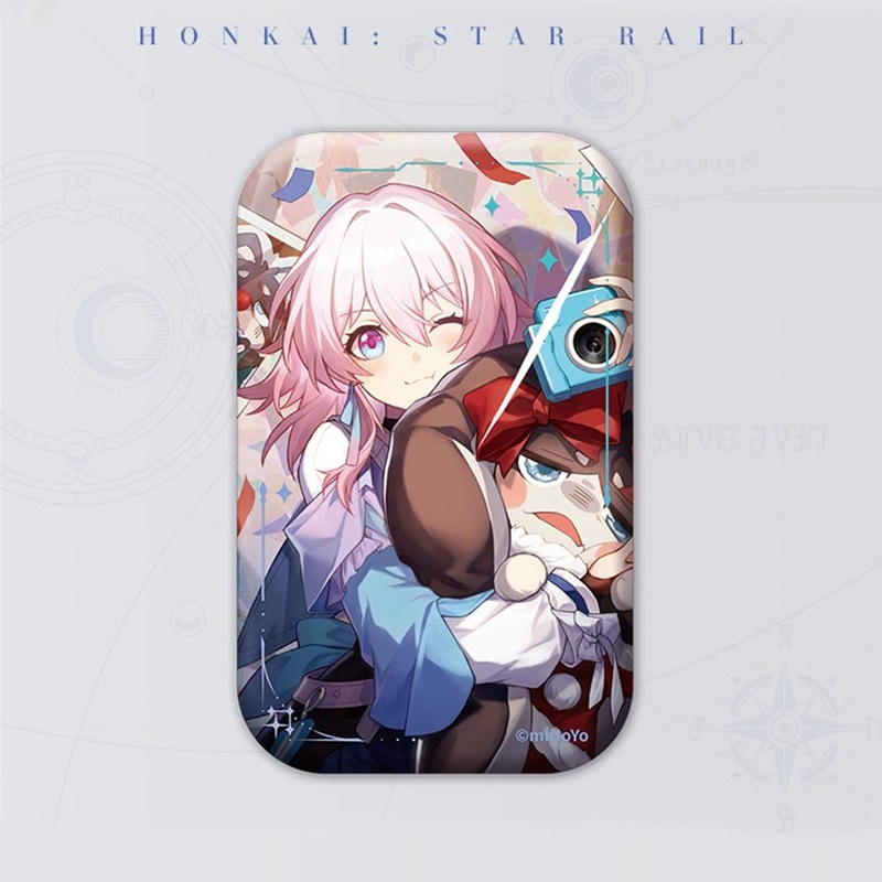 [Honkai Star Rail] Rectangle Light Cone Can Badge – March 7th