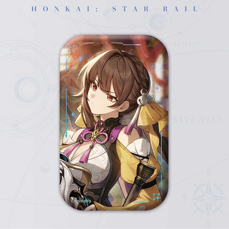 [Honkai Star Rail] Rectangle Light Cone Can Badge – Swordplay Sushang