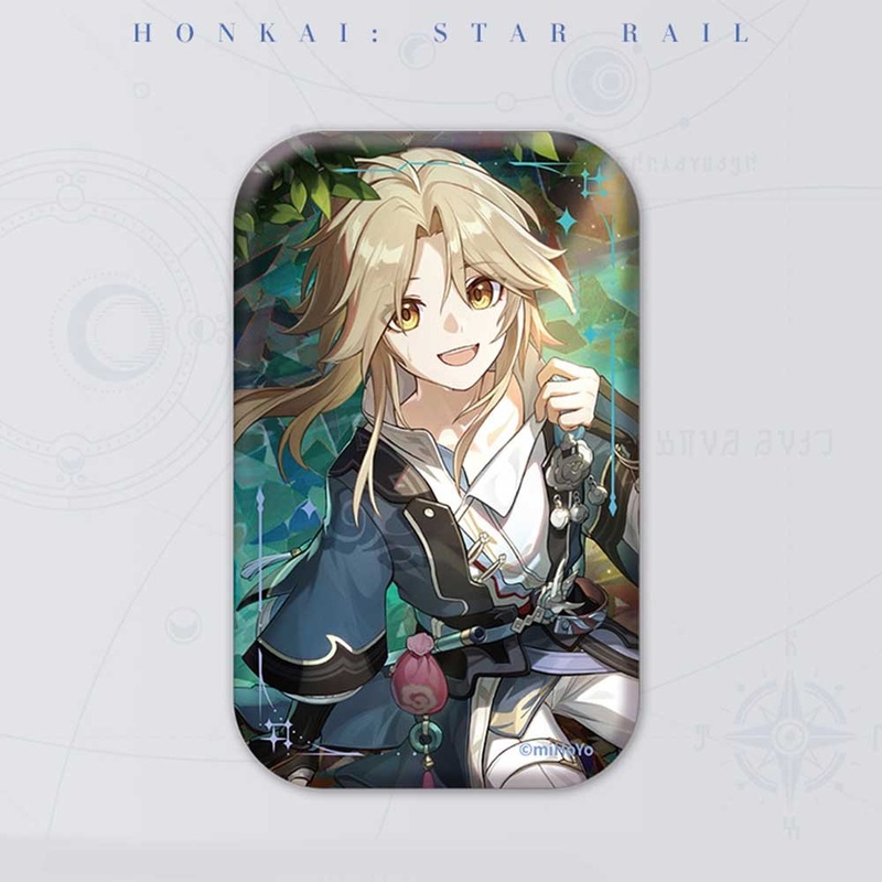 [Honkai Star Rail] Rectangle Light Cone Can Badge – Yanqing