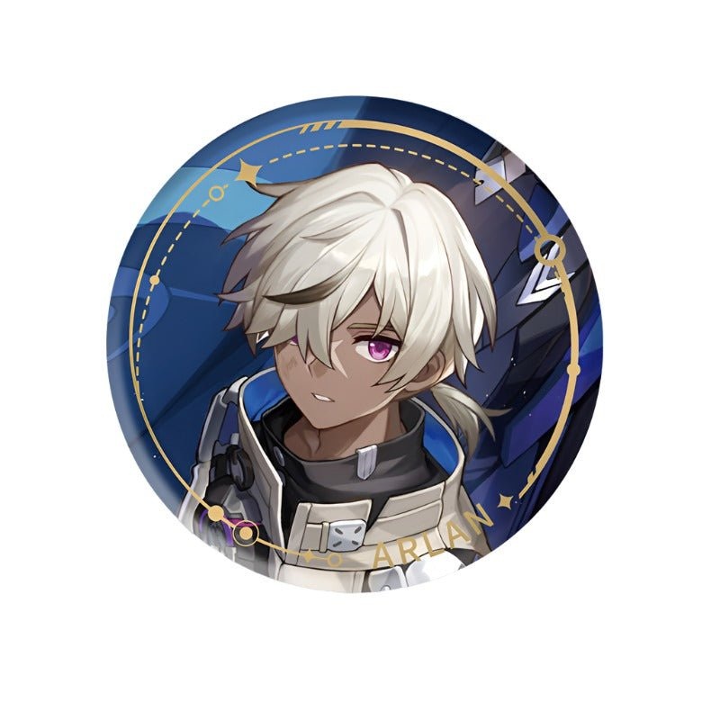 [Honkai Star Rail] The Destruction Character Warp Artwork Can Badge – Arlan