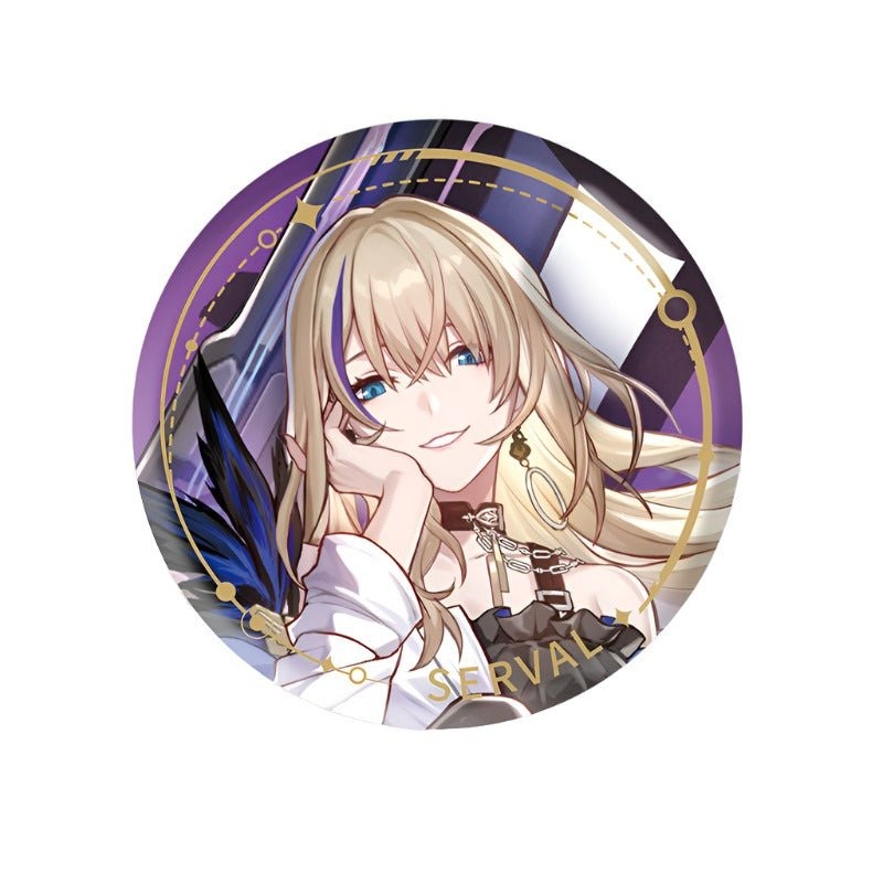 [Honkai Star Rail] The Erudition Character Warp Artwork Can Badge – Serval