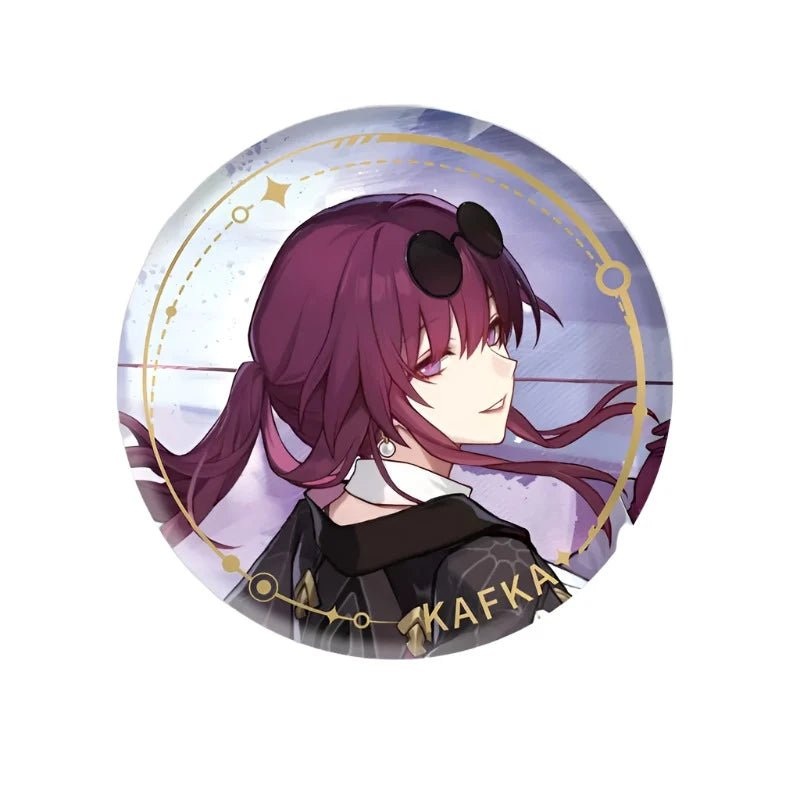 [Honkai Star Rail] The Nihility Character Warp Artwork Can Badge – Kafka