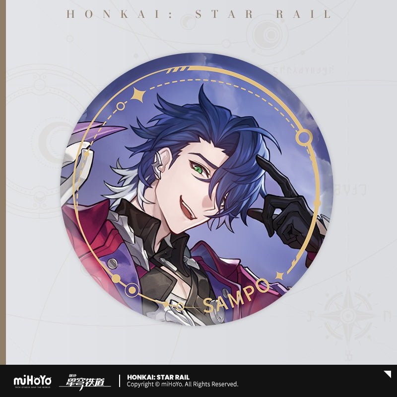 [Honkai Star Rail] The Nihility Character Warp Artwork Can Badge – Sampo