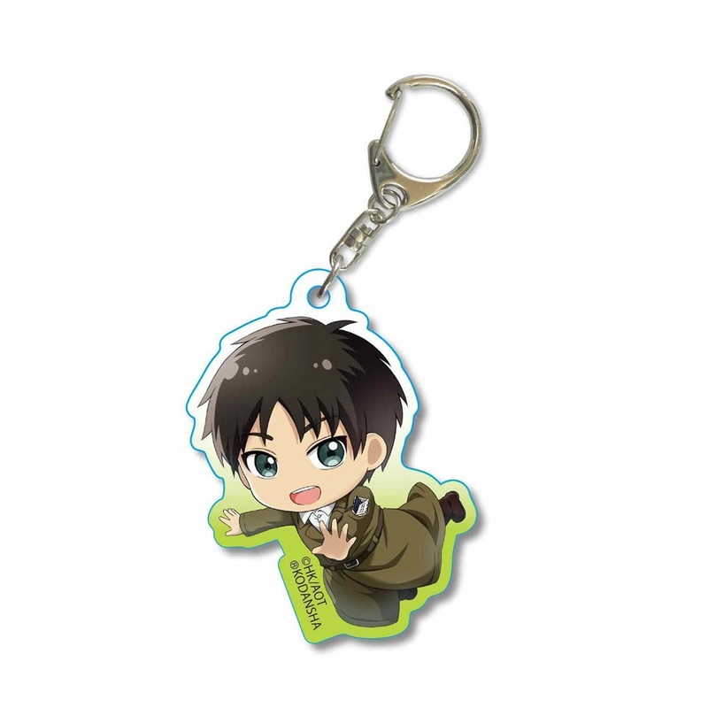 [Attack on Titan Season] Pukasshu Acrylic Keychain – Eren Jaeger Coat