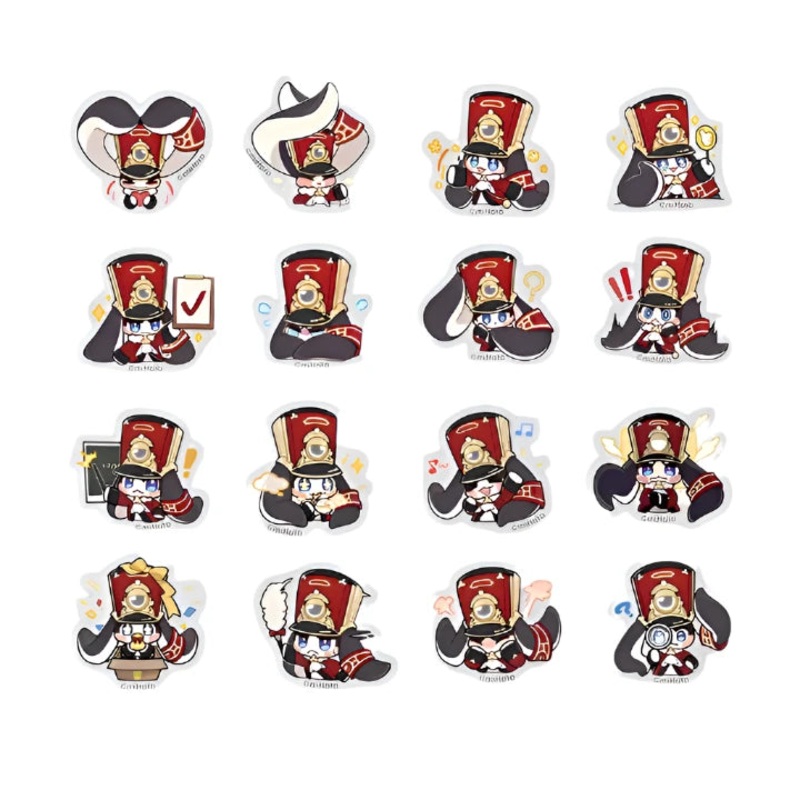 [Honkai Star Rail] Pom-Pom Pavillion Series Chibi Sticker Set Pom-Pom