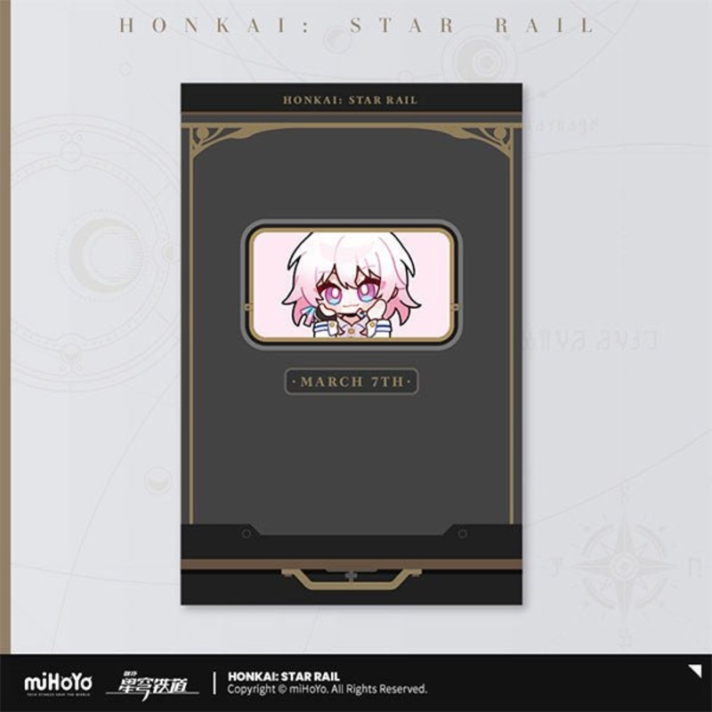 [Honkai Star Rail] Pom-Pom Pavillion Series Sticky Notes Set March 7th