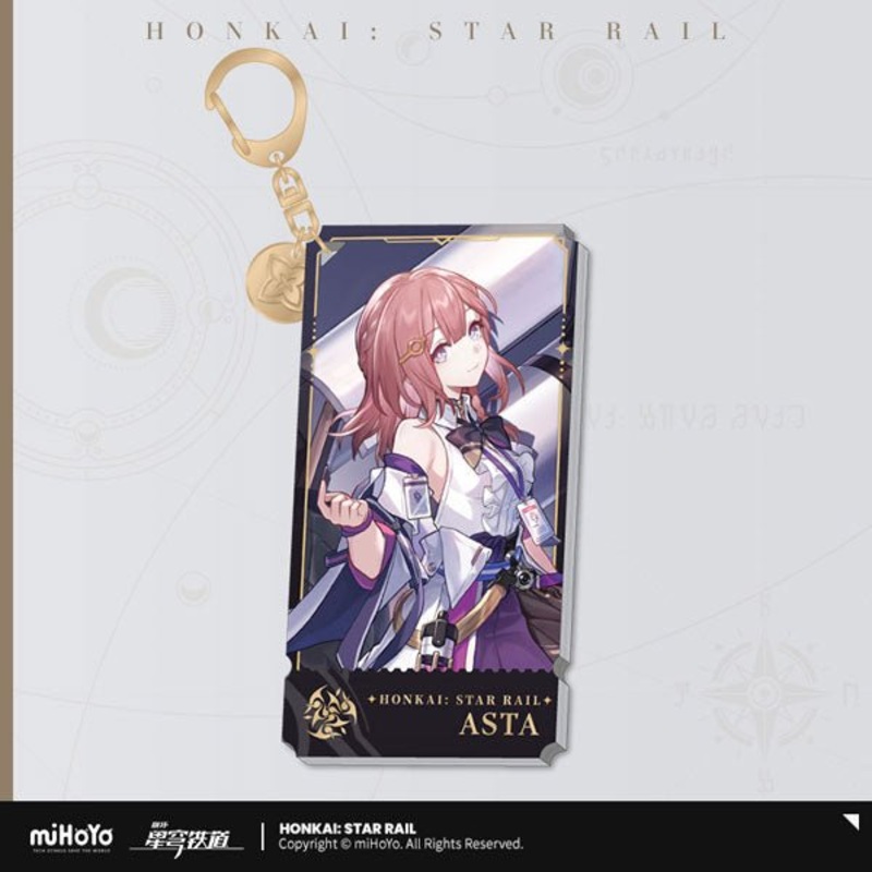[Honkai Star Rail] Standing Design Series Acrylic Keychain – Asta