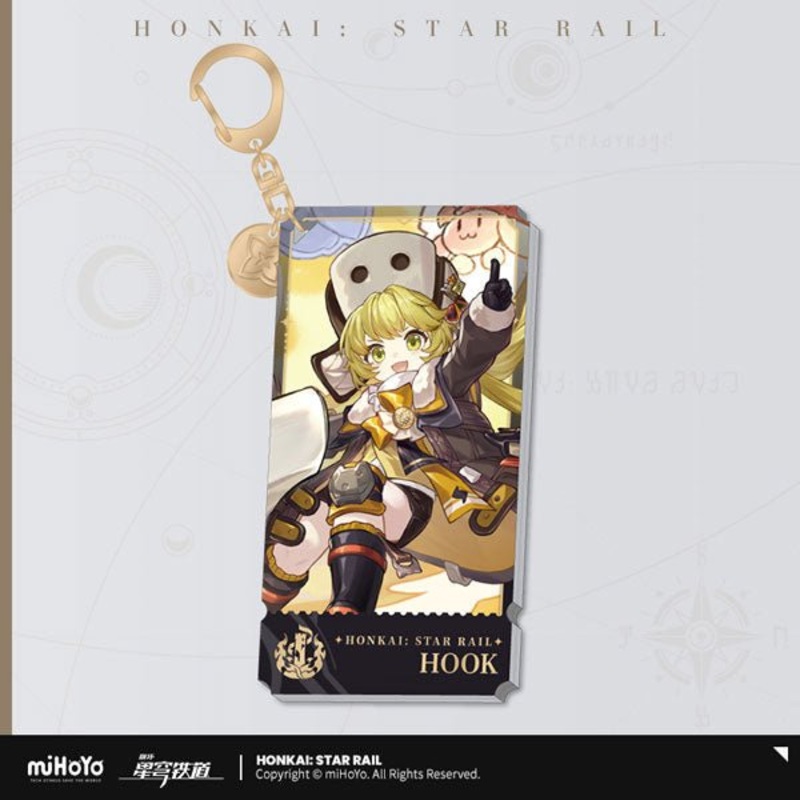 [Honkai Star Rail] Standing Design Series Acrylic Keychain – Hook
