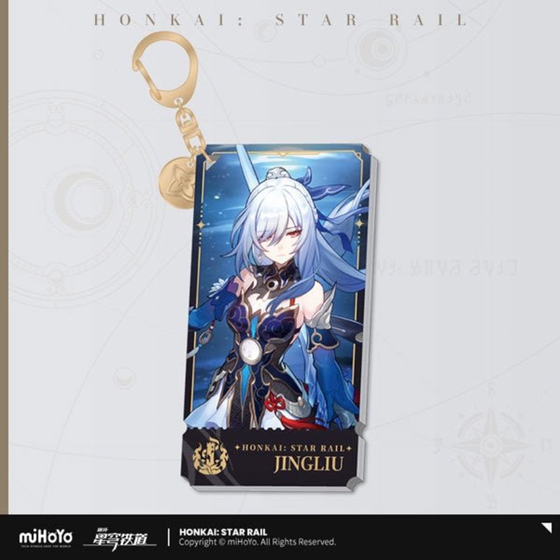 [Honkai Star Rail] Standing Design Series Acrylic Keychain – Jingliu