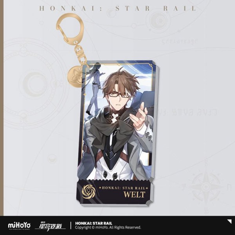 [Honkai Star Rail] Standing Design Series Acrylic Keychain – Welt