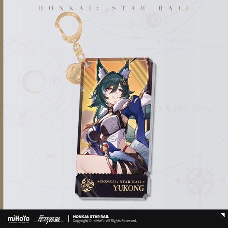 [Honkai Star Rail] Standing Design Series Acrylic Keychain – Yukong
