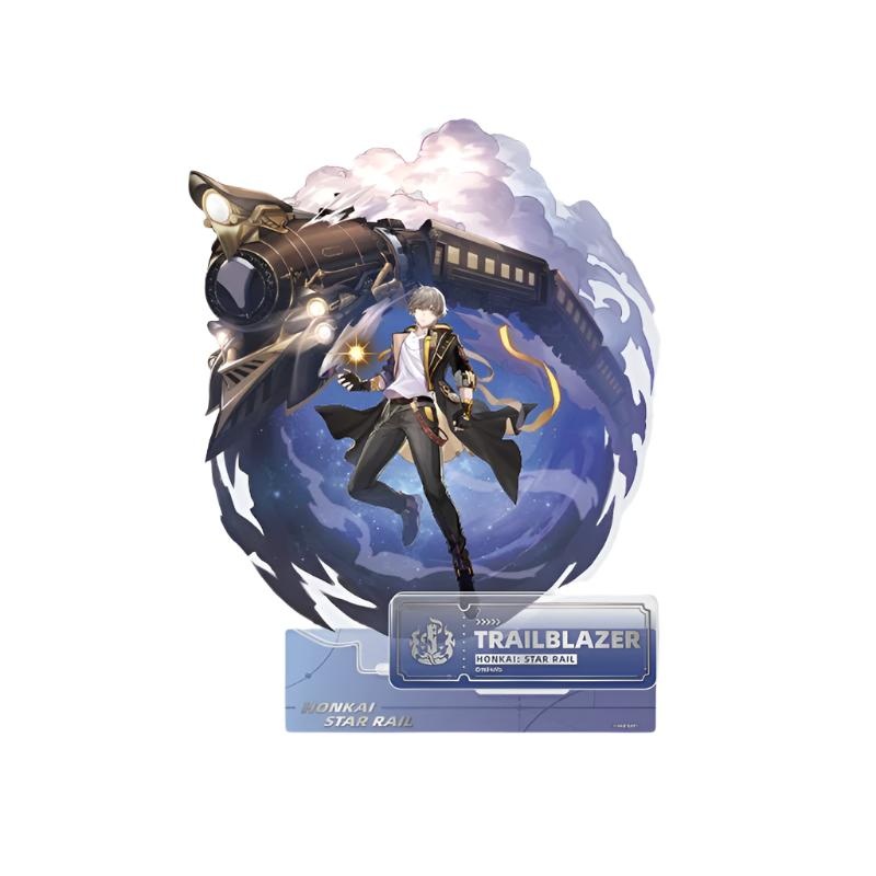 [Honkai Star Rail] The Destruction Character Warp Artwork Acrylic Stand – Trailblazer Caelus (Male)