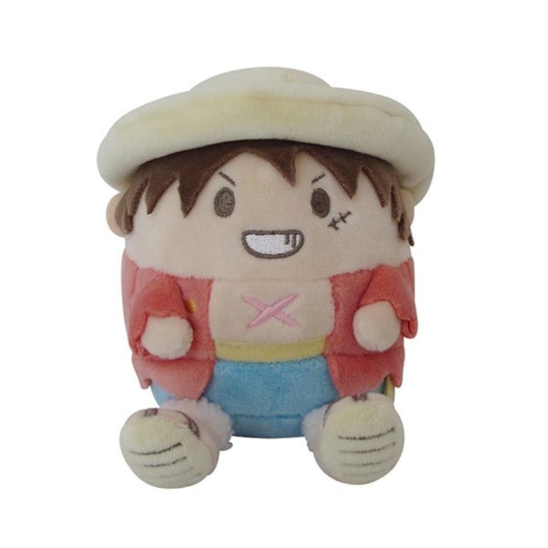 [One Piece] Mugitama Pirates Plush Toy/Luffy