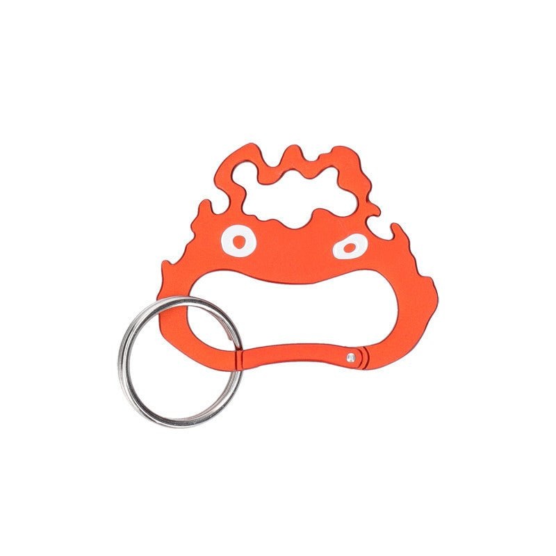 [Studio Ghibli] Howl’s Moving Castle Face Carabiner Calcifer