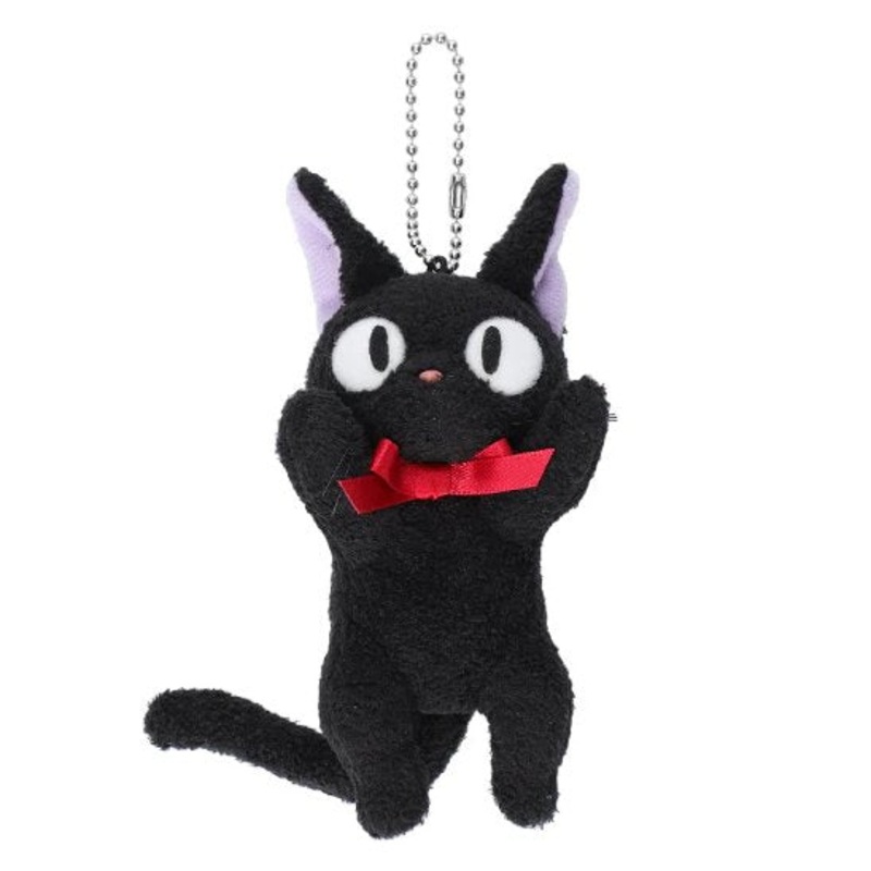 [Studio Ghibli] Kiki’s Delivery Service Fluffy Plush Keychain Jiji Hug