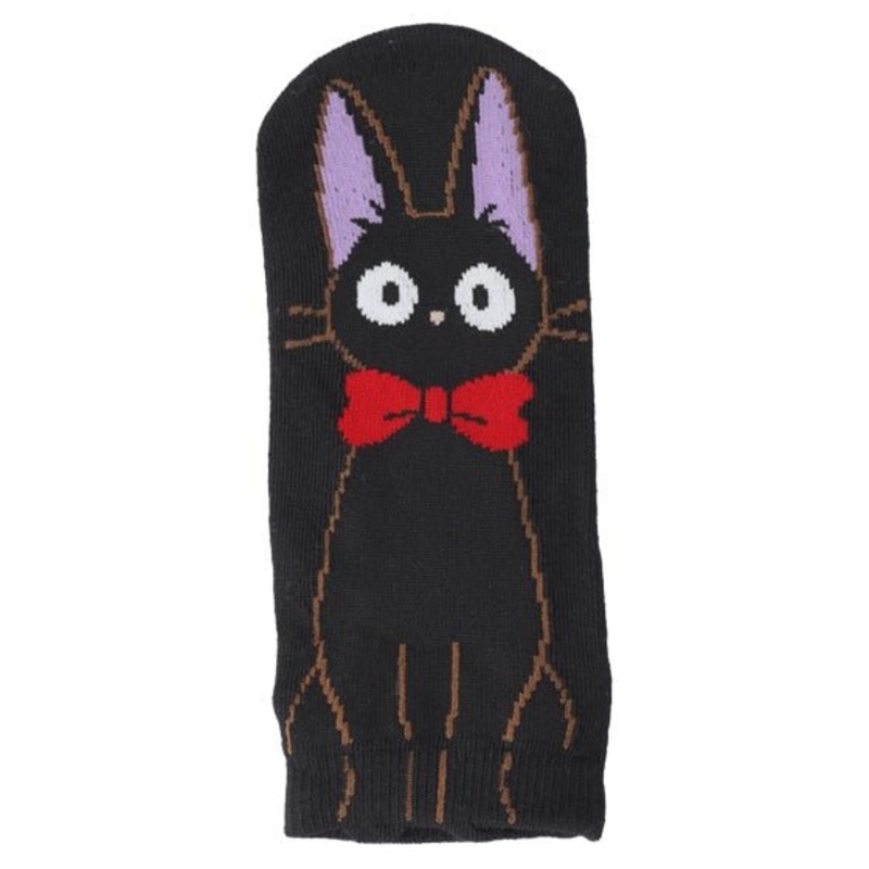 [Studio Ghibli] Kiki’s Delivery Service Jiji Puppet Socks 090 23-25cm (Black)