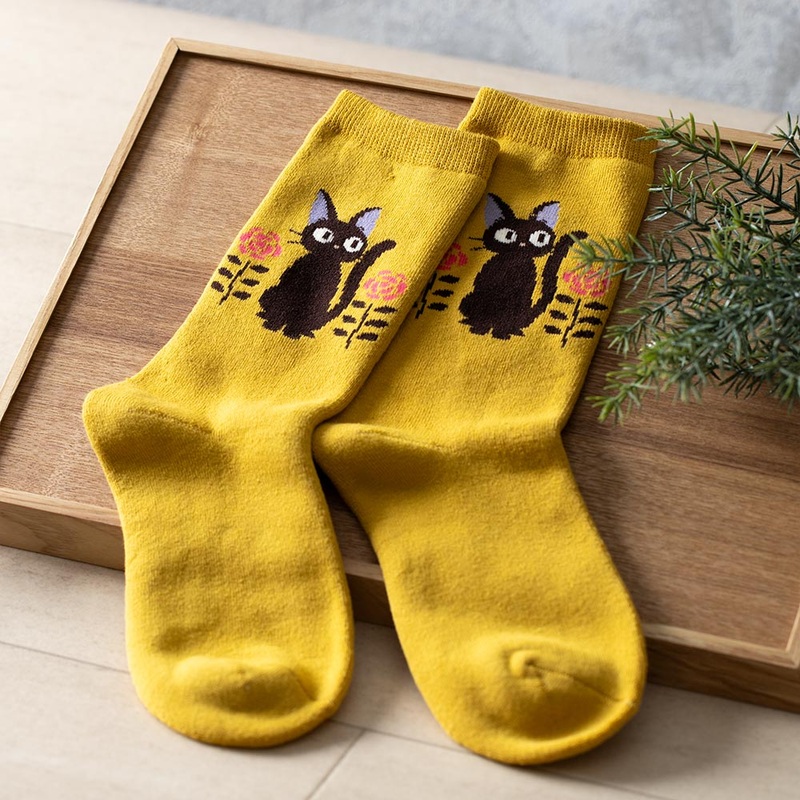 [Studio Ghibli] Kiki’s Delivery Service Moisturizing Socks Yellow 23-25cm