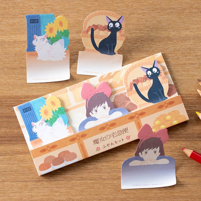 [Studio Ghibli] Kiki’s Delivery Service Sticky Notes Memo Pad Set
