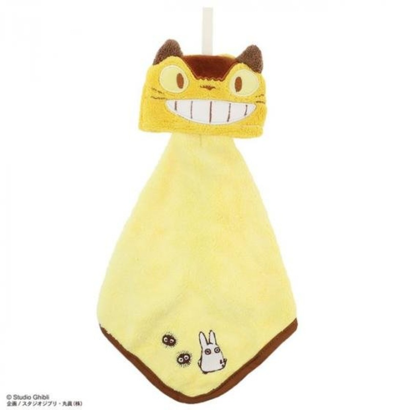 [Studio Ghibli] My Neighbor Totoro Cat Bath Face Micro Loop Towel
