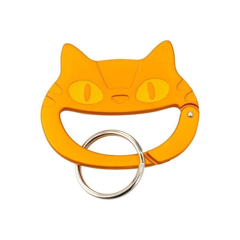 [Studio Ghibli] My Neighbor Totoro Face Carabiner Cat Bus Orange