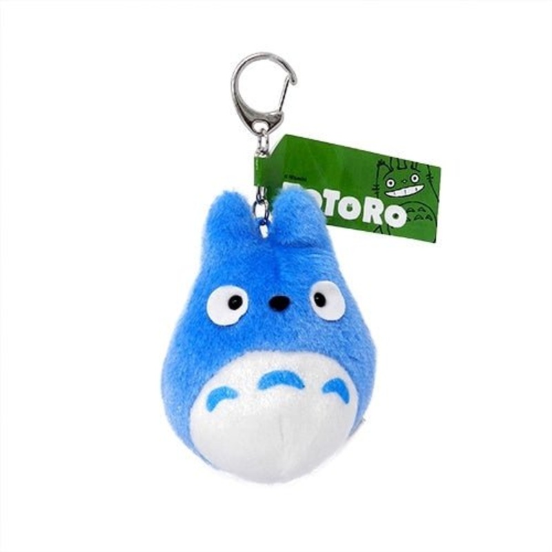 [Studio Ghibli] My Neighbor Totoro Fluffy Keychain Medium Totoro