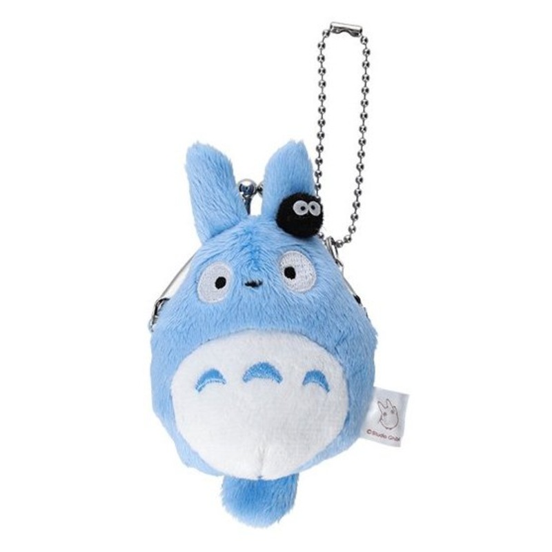 [Studio Ghibli] My Neighbor Totoro Fluffy Plush Keychain Mini Pouch
