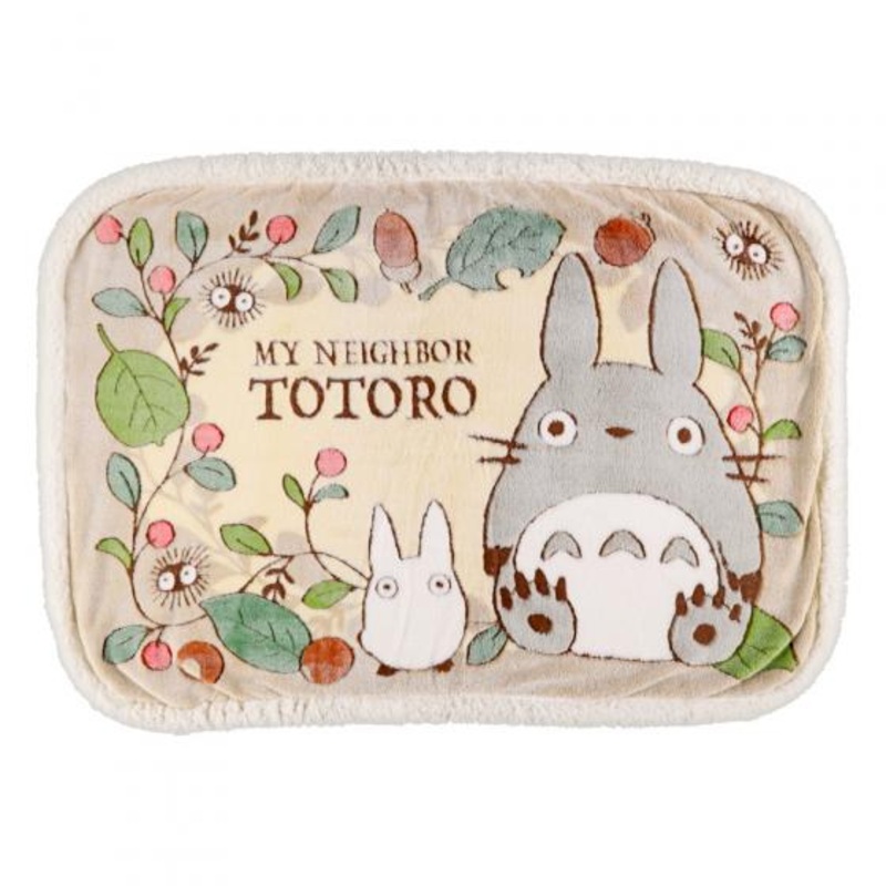 [Studio Ghibli] My Neighbor Totoro Leaves and Nuts Throw Blanket