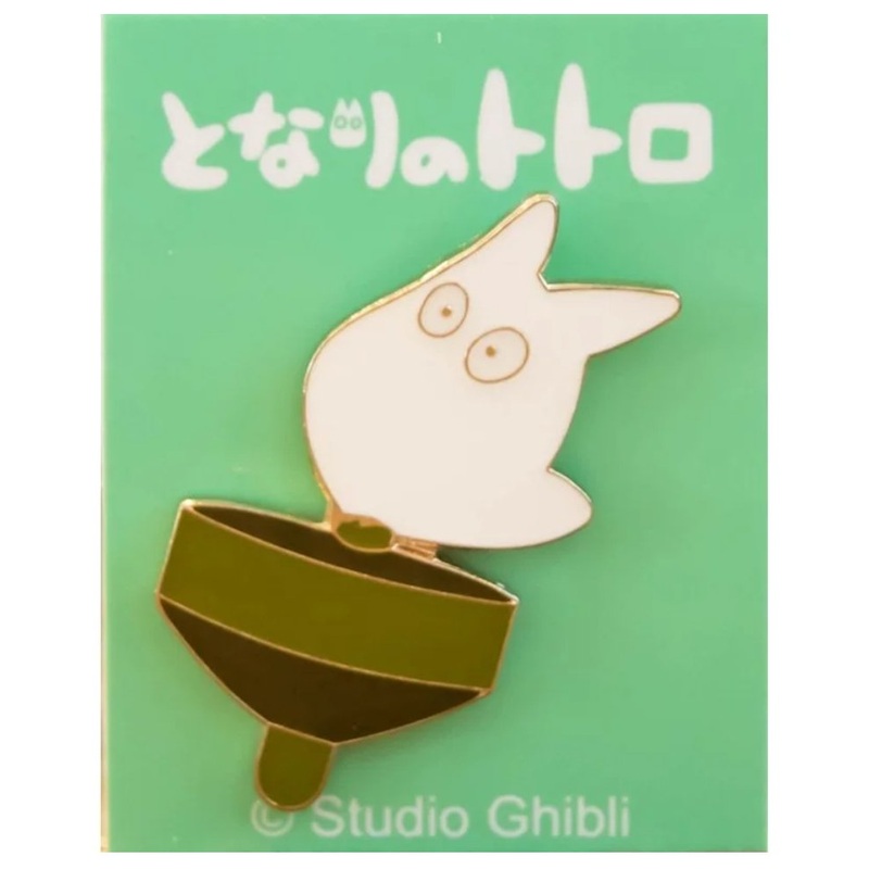 [Studio Ghibli] My Neighbor Totoro Metal Pins Small Totoro on Top