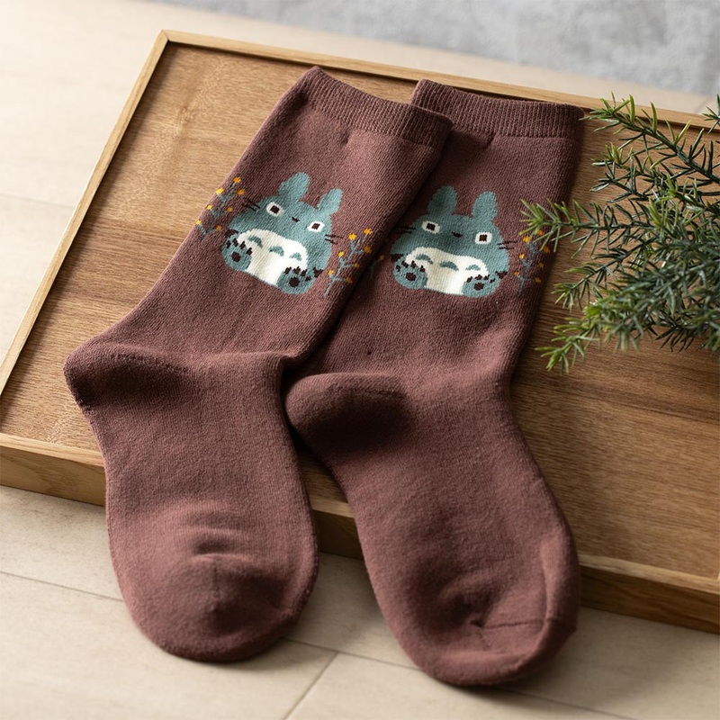 [Studio Ghibli] My Neighbor Totoro Moisturizing Socks Brown 23-25cm